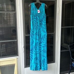 NWT Fresh Produce Palawan Palms Ophelia Jumpsuit. Size XL